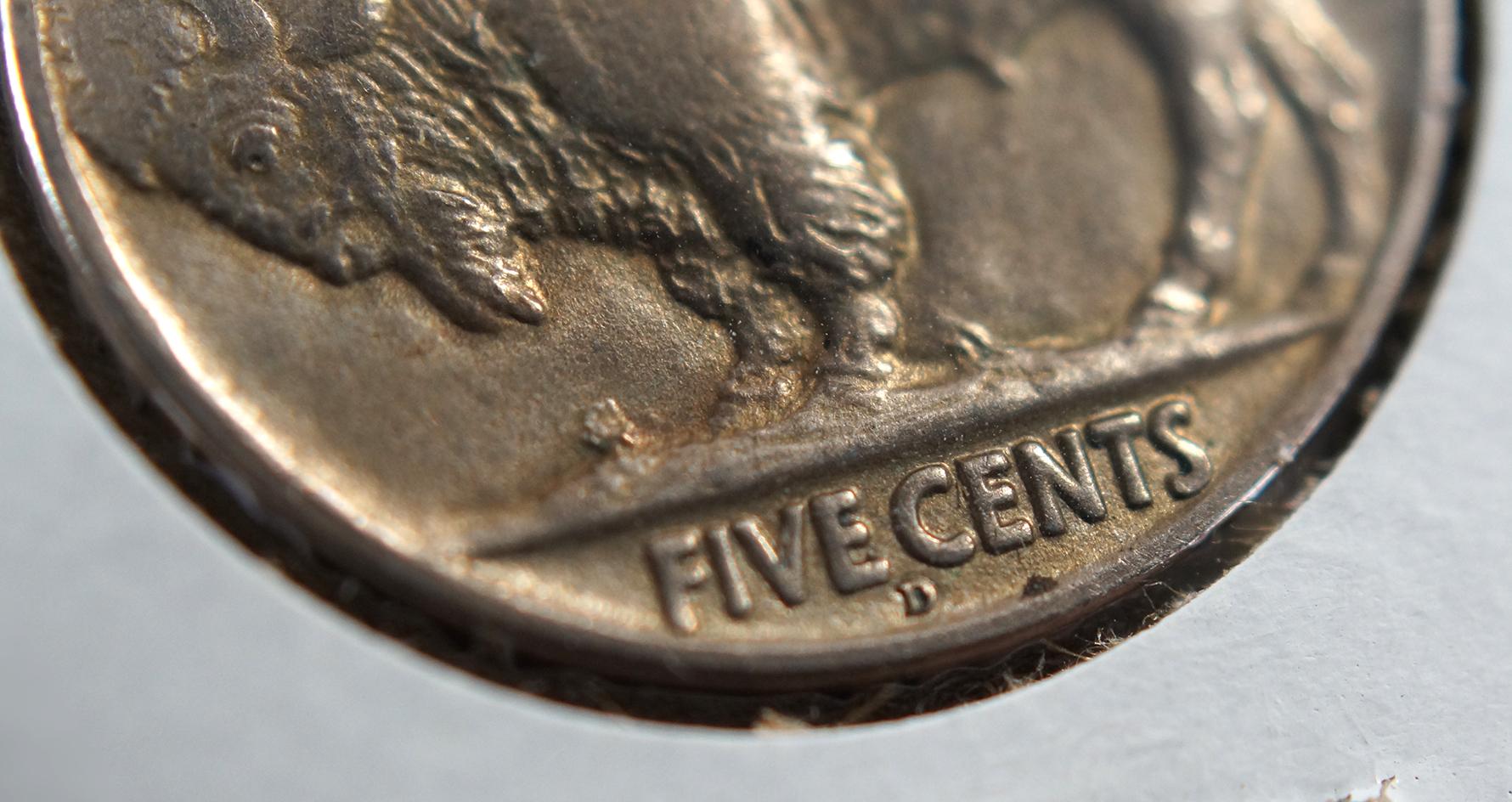 1917-D Buffalo Nickel XF