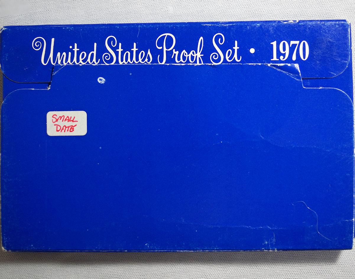 1970 Small Date Proof Set in Original Box