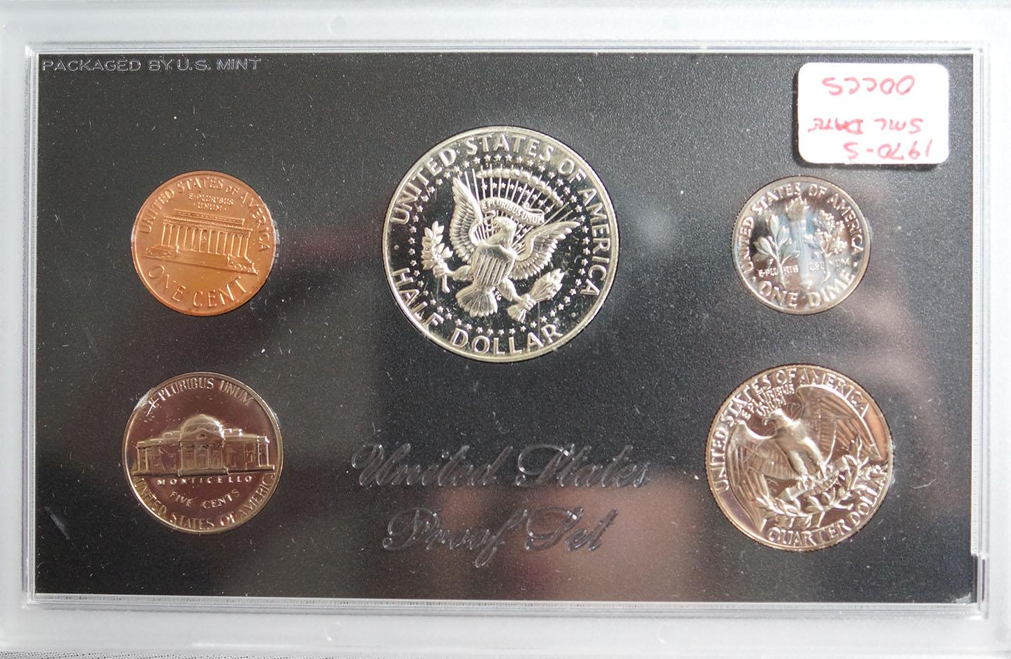 1970 Small Date Proof Set in Original Box