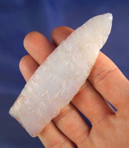 Thin and Nice! 3 11/16" Knife made from highly translucent agate. Wishram area - Columbia River.