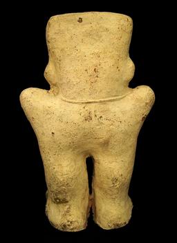 11" Tall Chancay Culture Human Effigy   Peru, circa 100-1400 AD.  Schmitt COA.
