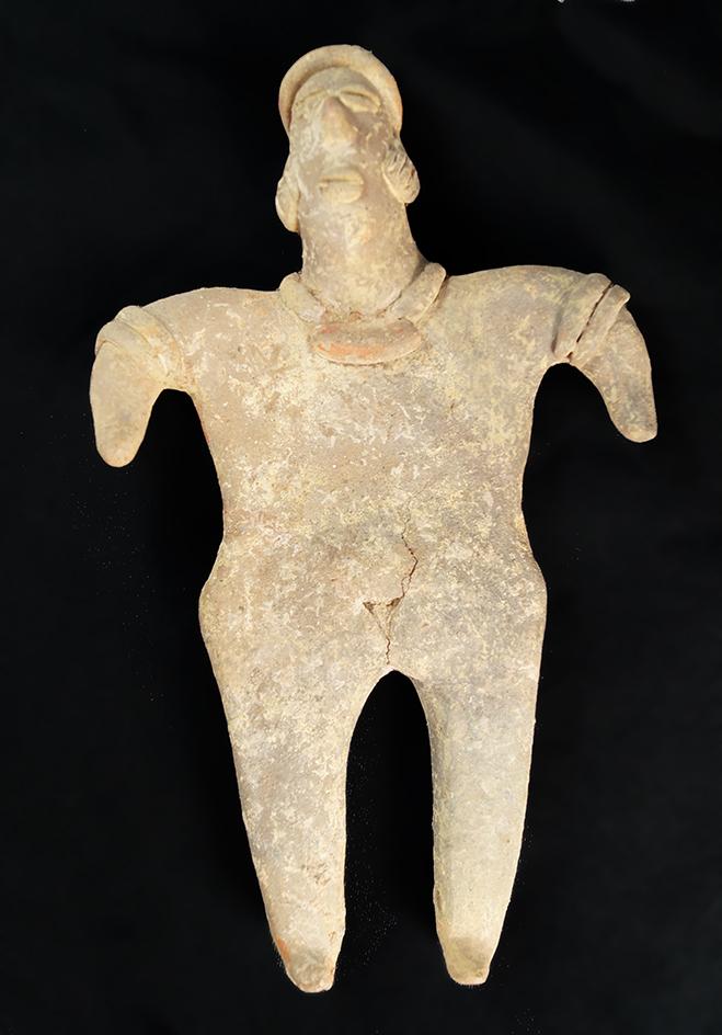 9 3/8" Colima Female Figure   West Mexico, circa 100 BC - AD 200. Bennett COA.