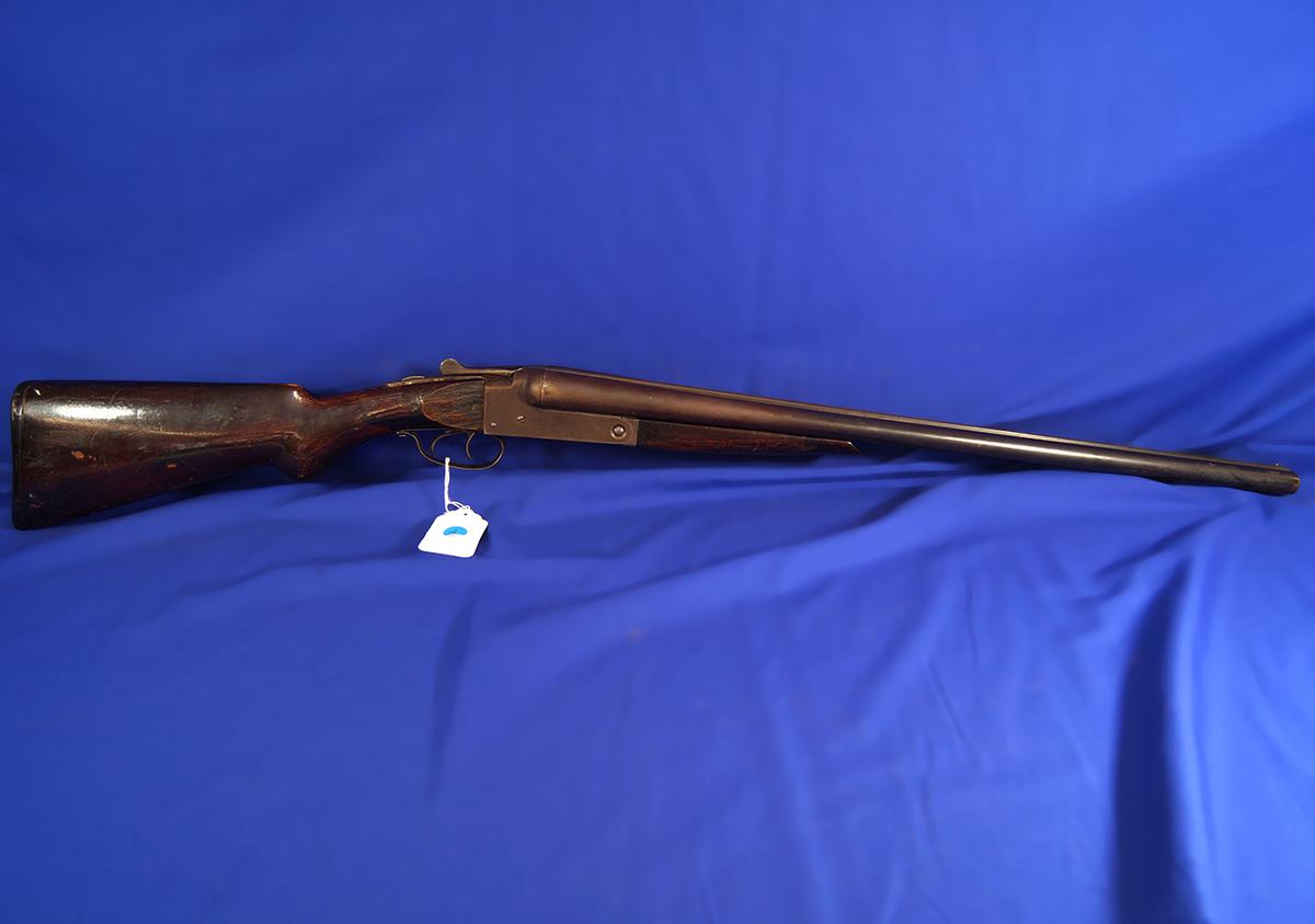 J. Stevens Arms Model 335 12 gauge double barrel shotgun