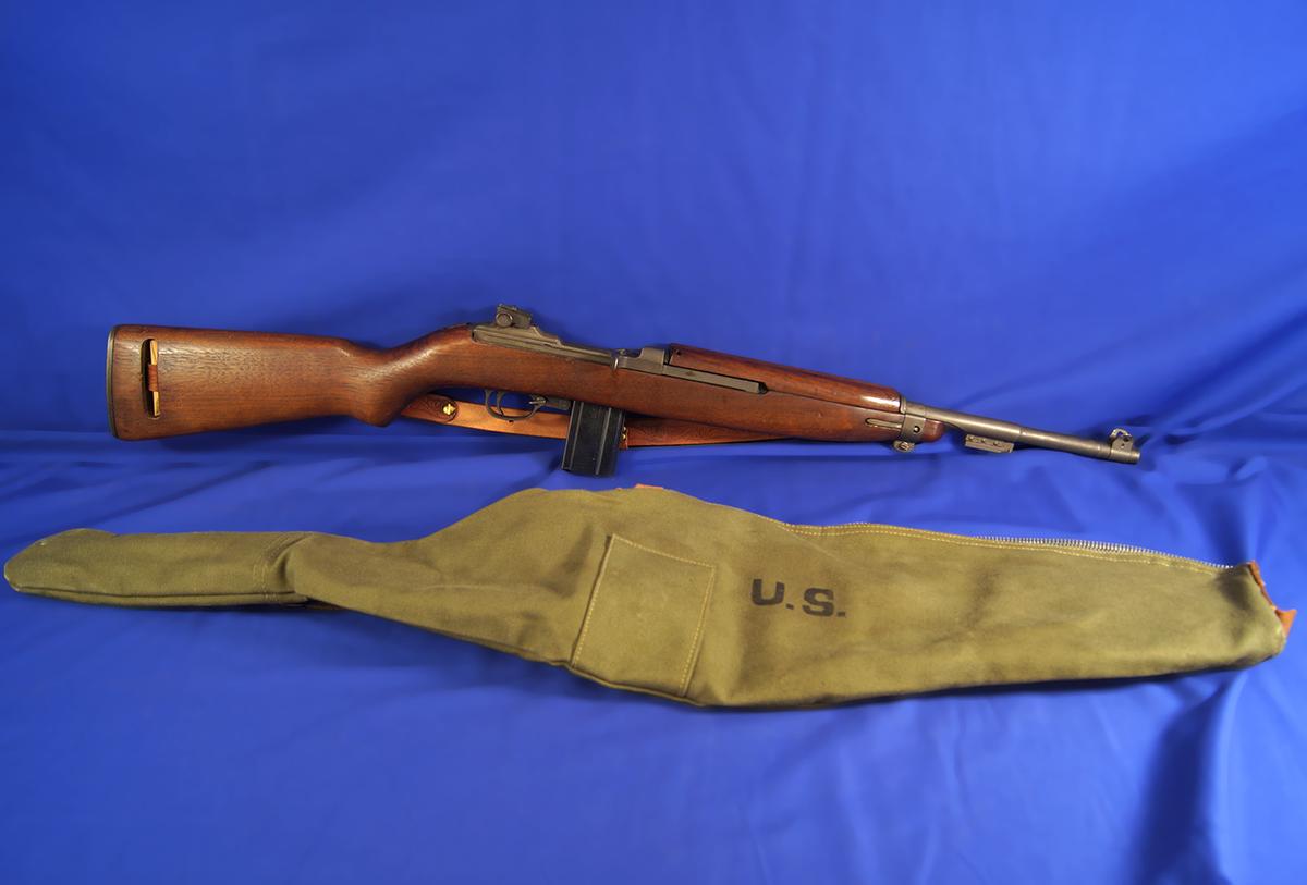 US Carbine M1 .30 Caliber Rifle with US Case