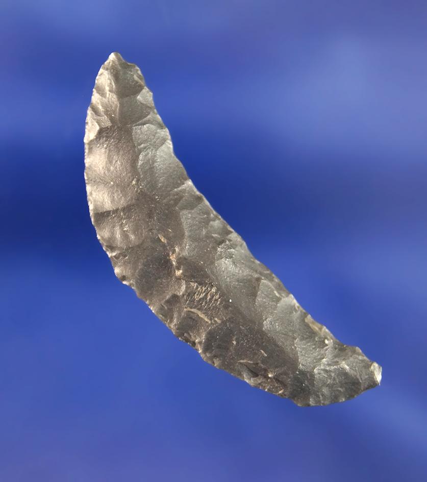 1 3/4" nicely styled Paleo Crescent found near Fort Rock Oregon.