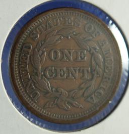 1845 and 1846 US Large Cents VF Details