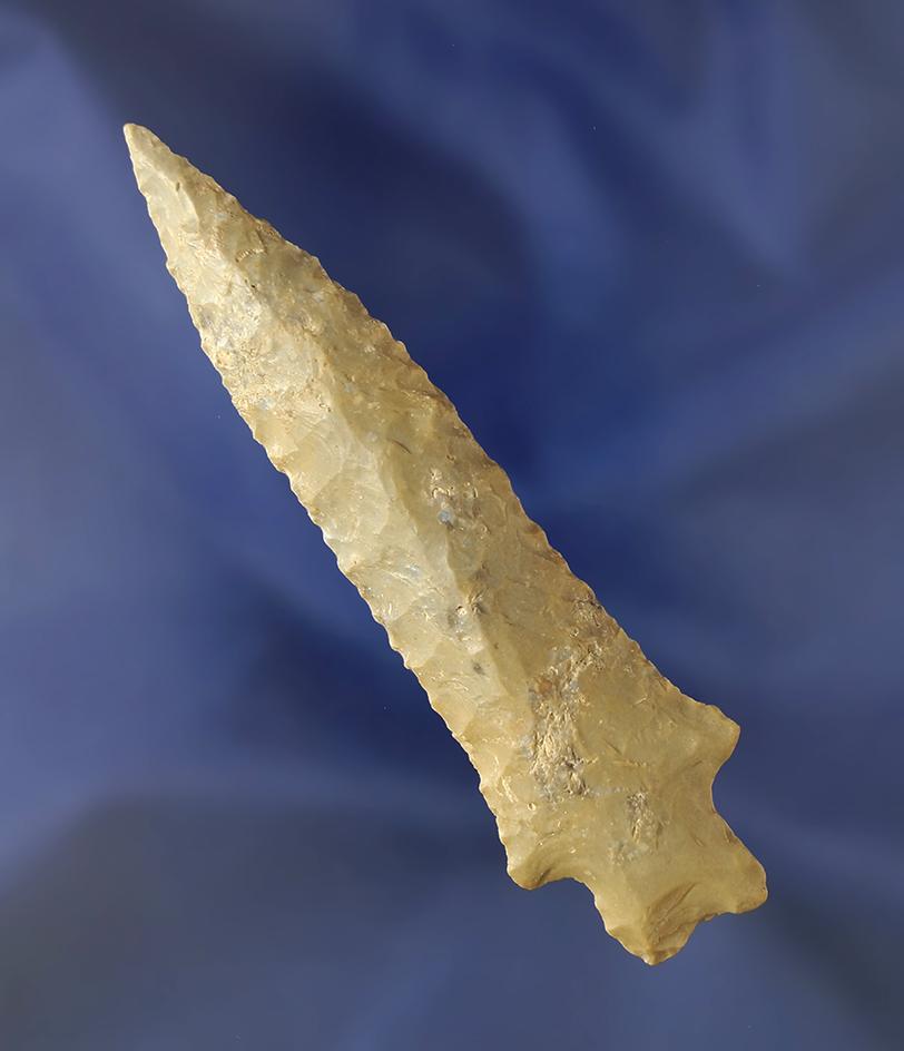 3 5/8" Heavy Duty found in Stuart Co.,  Tennessee made from Fort Payne chert. Davis G-10 COA.