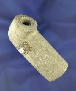 3 3/16" long Elbow Pipe found in Adams Co., Ohio.