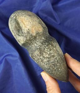 5" long 3/4 grooved Axe found near Witch Well, Arizona that is well patinated. Bit is perfect