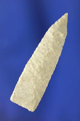 1 1/2" Guerrero point found in Arkansas that is very thin with excellent flaking.  Bennett COA.