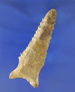 2 5/8" Dalton made from Dover Flint found in northern Alabama.