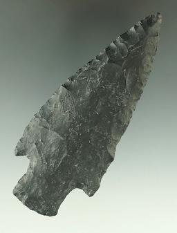 4 1/4" Coshocton Flint Adena Knife found in Medina Co., Ohio.