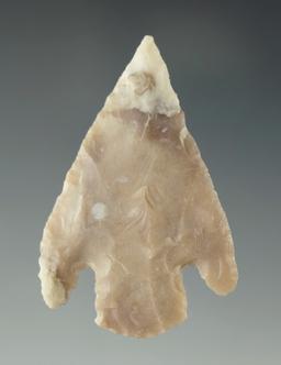 Well styled 1 3/4" Shumla point found in Texas.