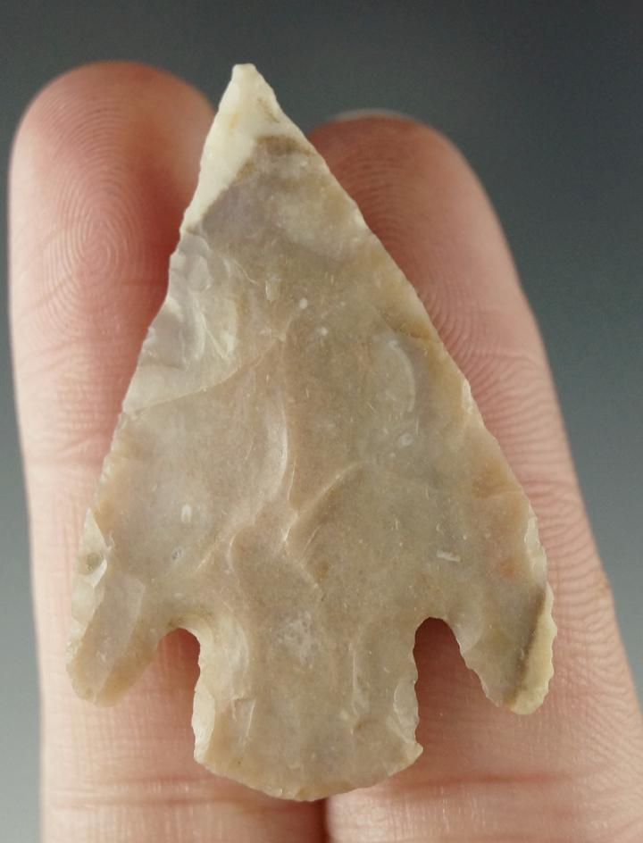 Well styled 1 3/4" Shumla point found in Texas.