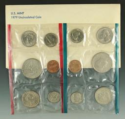 1979, 1980 and 1981 mint Sets in Original Envelopes