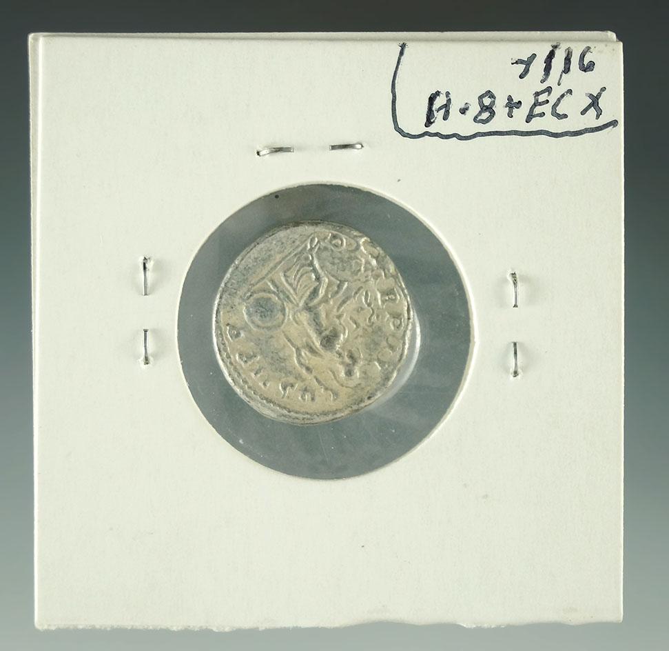 Roman Imperial Clodius Albinus Denarius 195 – 197 AD XF