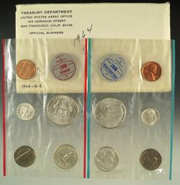 1964 Silver Mint Set in Original Envelope