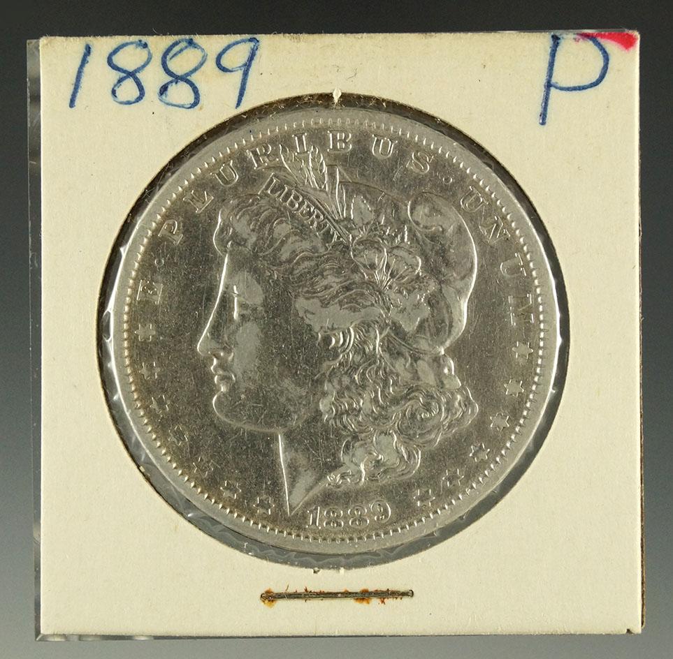 1889 Morgan Silver Dollar VF Details