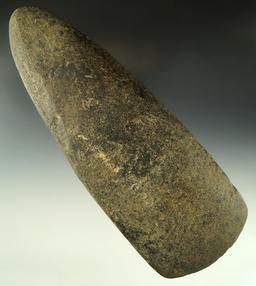 Large and nice! 8 1/2" nicely polished collector grade Celt in very good condition -  Ohio.