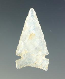 Highly translucent 1 1/16" Plains sidenotch - Rock Springs, Wyoming. Ex.  Haywood,  Knowlton.