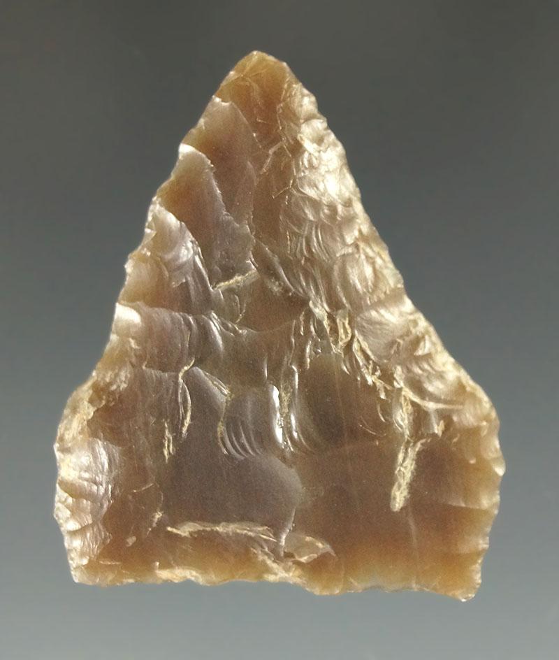 1 5/16" Plateau Pentagonal made from semi translucent Agatized Wood found near the Columbia.