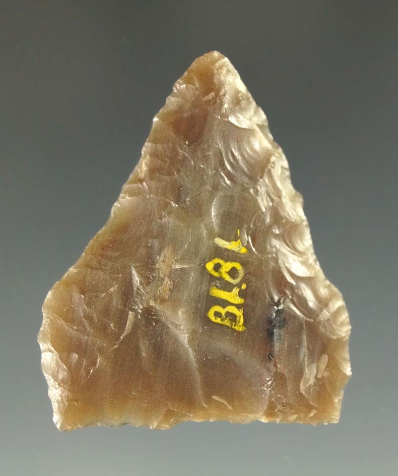 1 5/16" Plateau Pentagonal made from semi translucent Agatized Wood found near the Columbia.