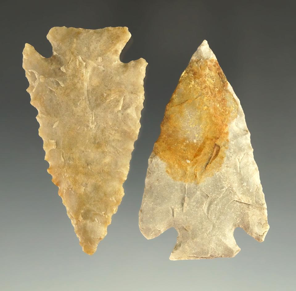 Pair of Marcos points found in Texas from the collection of Wallace Culpepper & James Ferrell .