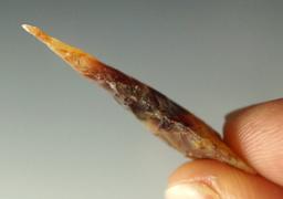 Pictured! 1 3/8" Rabbit Island made from attractive agate found near the Columbia River.  COA.