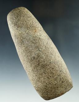 5 5/16" nicely made Hardstone Celt in excellent condition found in Ashland Co., Ohio.