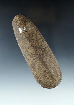 5" Hardstone Humped Back Adze with a nice center ridge on top, that is well patinated - Ohio.