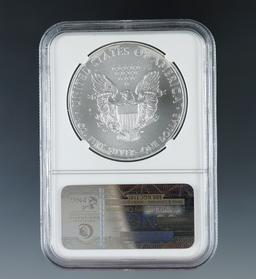 2009 American Silver Eagle Certified MS 69 by NGC