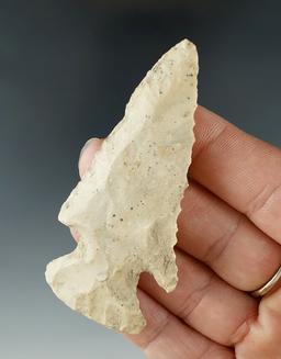 3" Archaic Thebes Bevel found in Indiana.