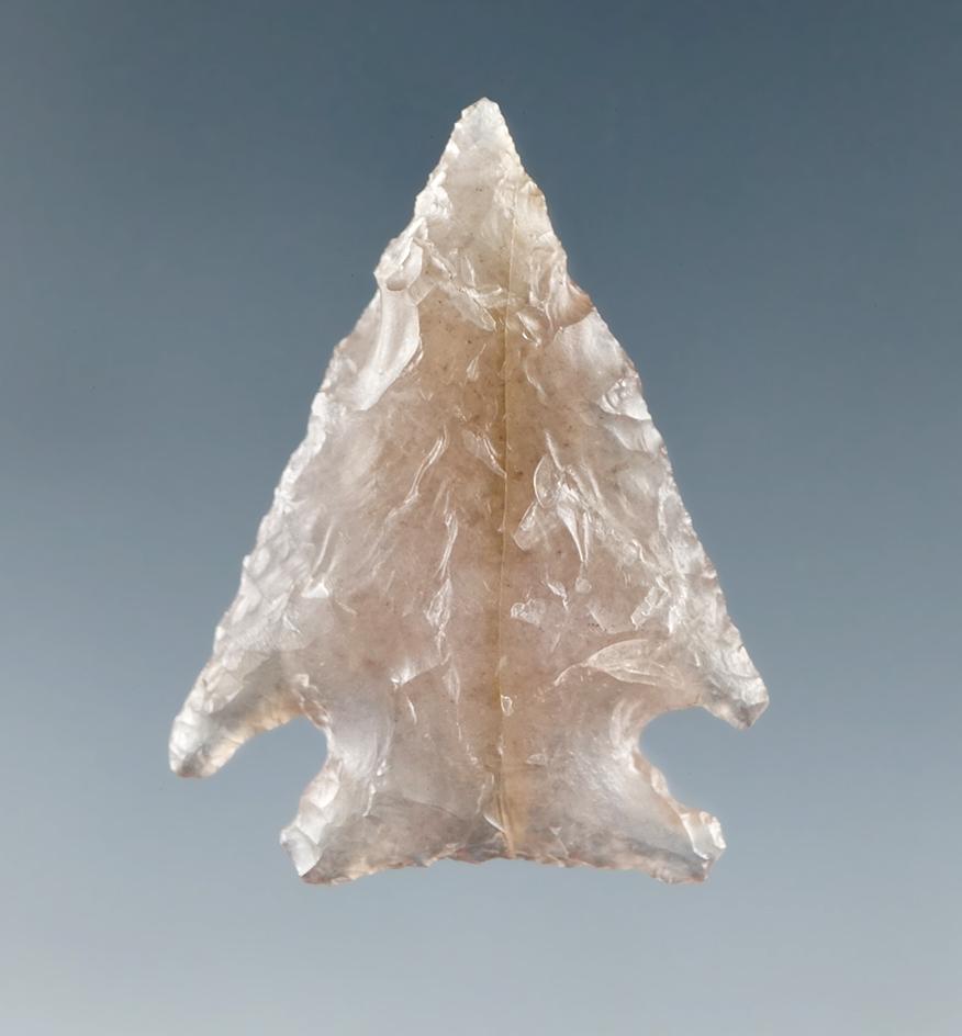 1 1/16" Snake River made from Chalcedony, found in the Mid-Columbia River area.