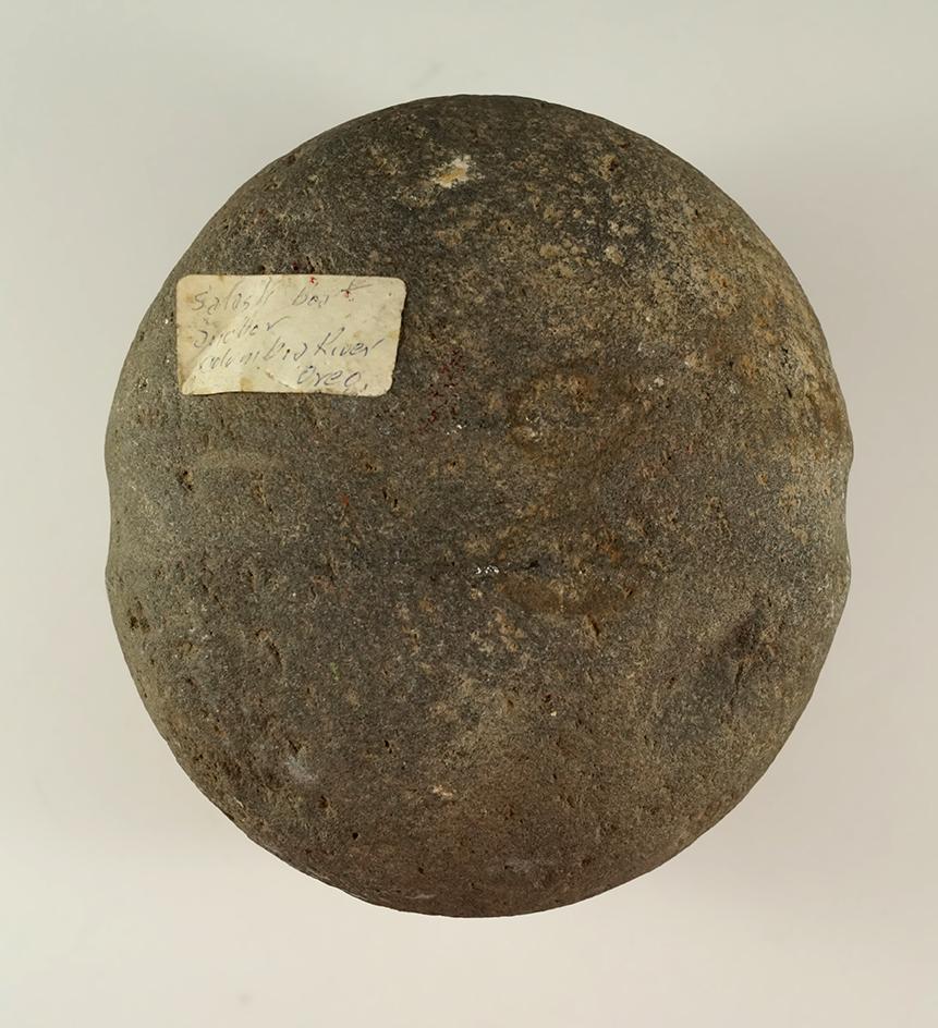 6" Full Groove Stone Maul found near the Columbia River in Washington.