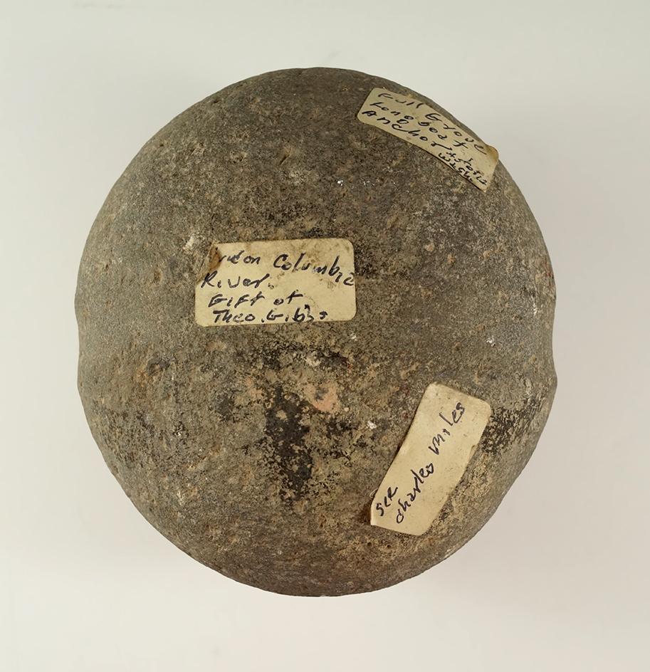 6" Full Groove Stone Maul found near the Columbia River in Washington.