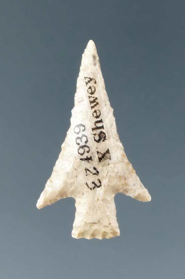 Ex. Museum! 7/8" Wallula found near the Columbia River. Ex. Charles Shewey collection.