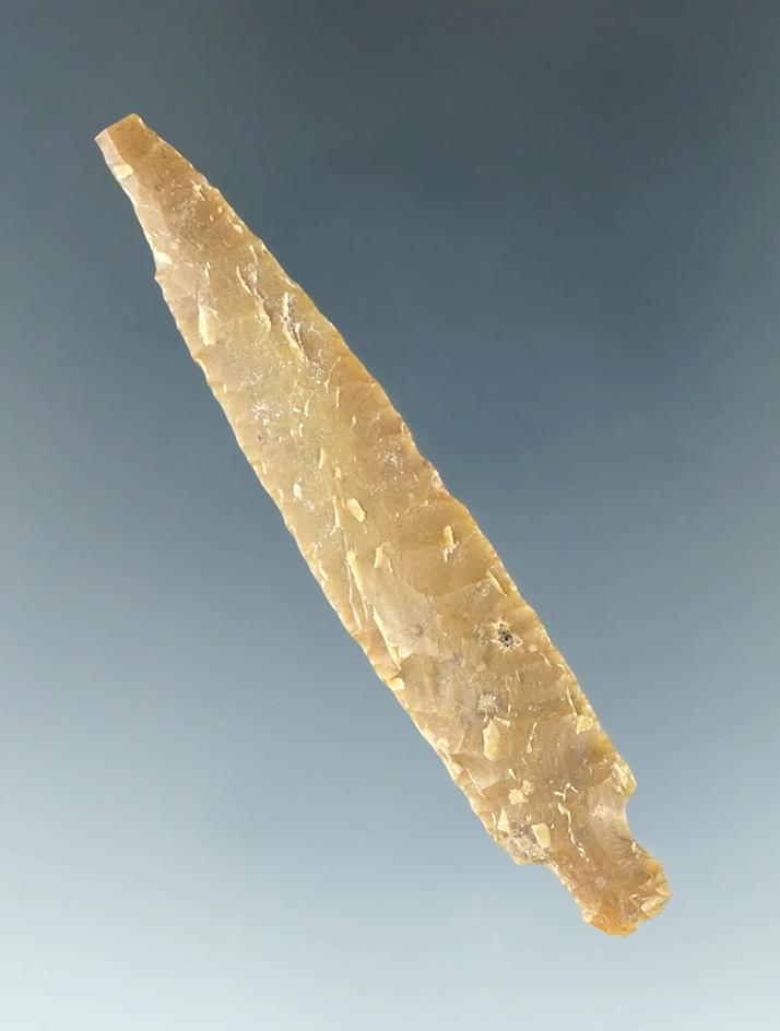 Large for type! 2 1/4" Dagger with excellent flaking, found near the Columbia River.