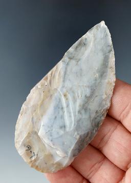 Colorful 3" Flint Ridge Cache Blade found on Flint Ridge, Licking Co., Ohio. Ex. Jack Hooks.