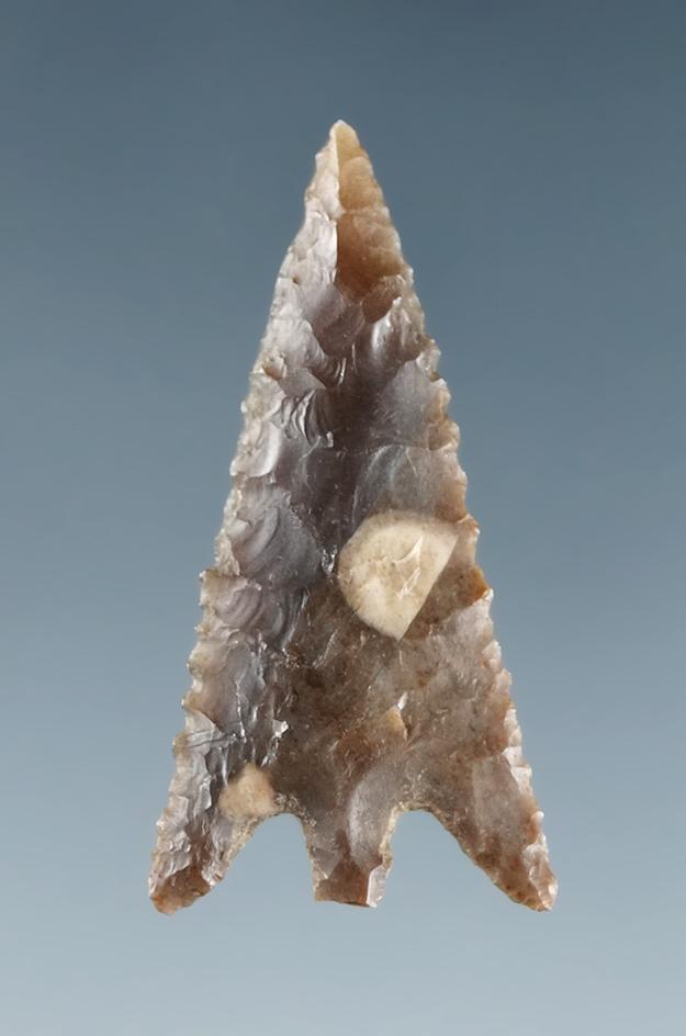 1" Gempoint made from brown Agate, found near the Columbia River.