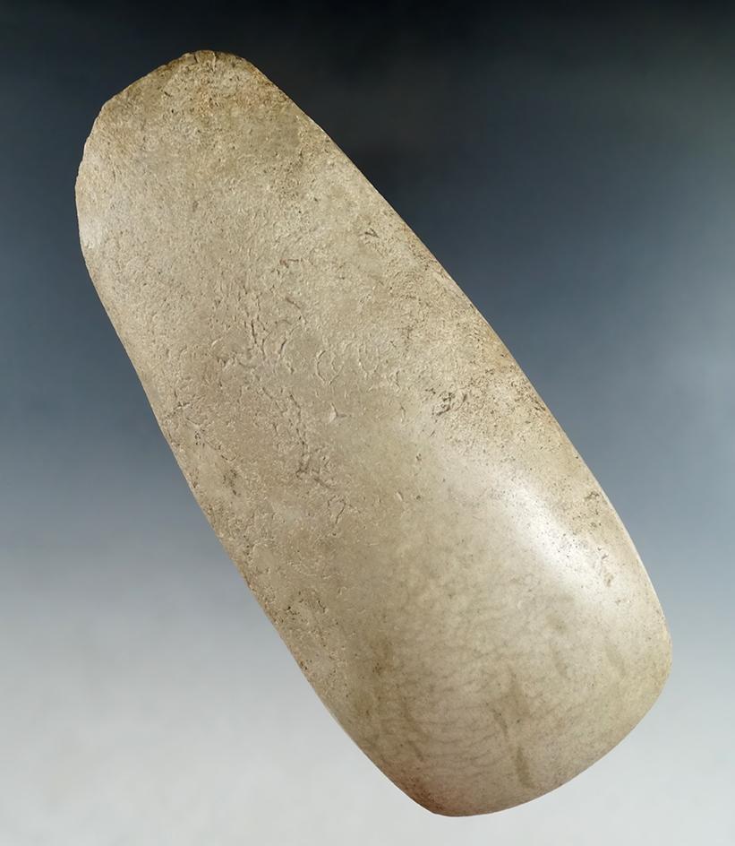 5 3/4" Highly polished Hardstone Celt found in Montgomery Co., Ohio.