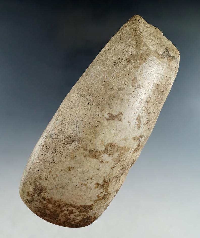 5 3/4" Highly polished Hardstone Celt found in Montgomery Co., Ohio.