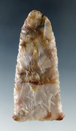 2 5/8" Knife made from attractive multicolored agate found in Washington.