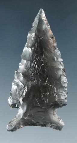1 5/8" Sidenotch dart point made from highly translucent obsidian found in Lake Co., Oregon.