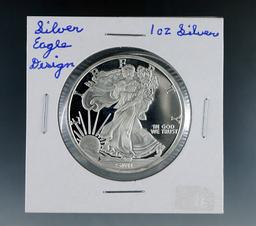 SMI Silver Eagle Design 1 Troy Ounce Silver Proof