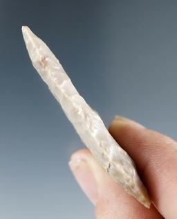 1 7/8" Mule Ear Knife made from Agate, found near the Columbia River.