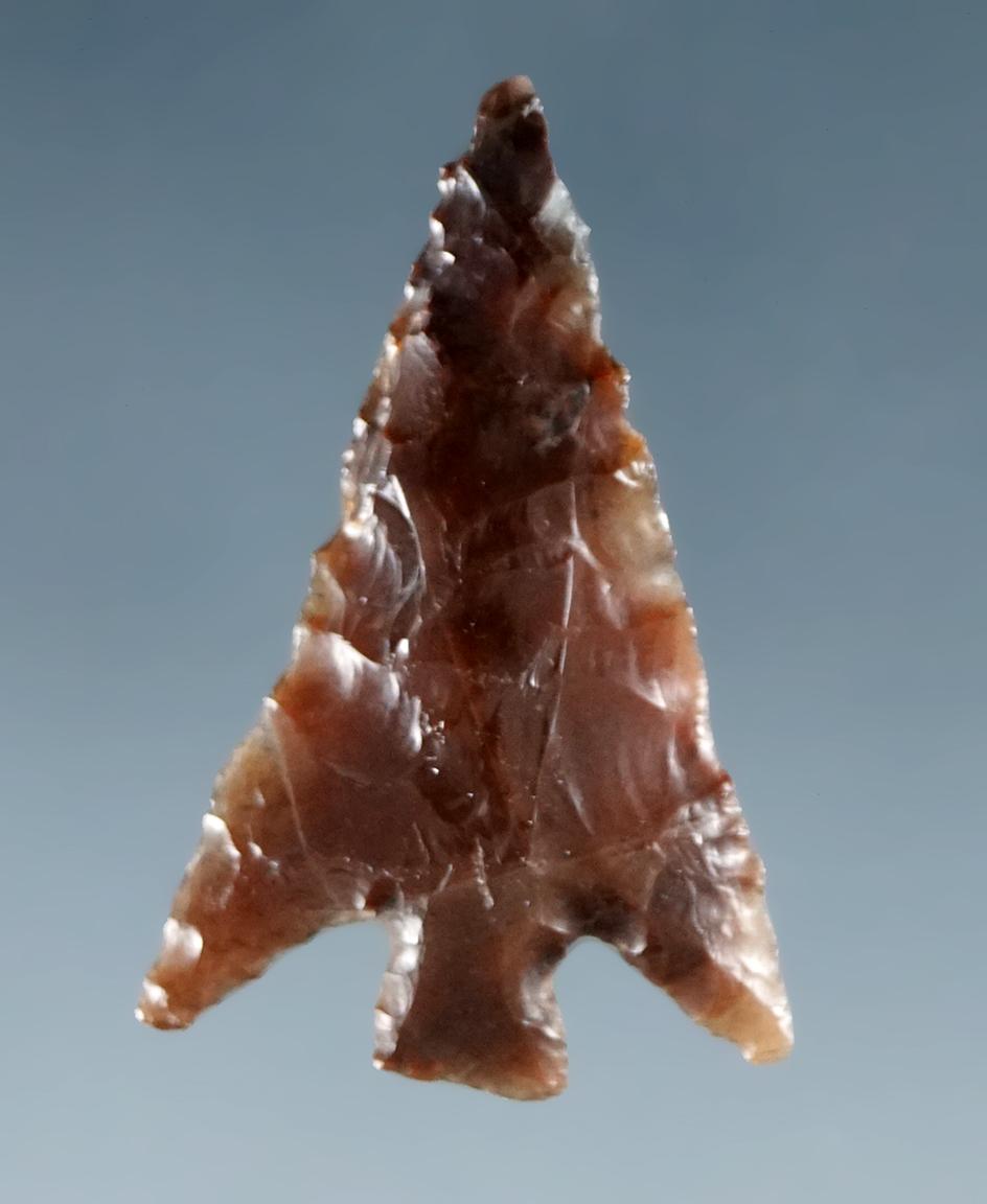 7/8" Columbia Plateau made from translucent Agate, found near the Columbia River.