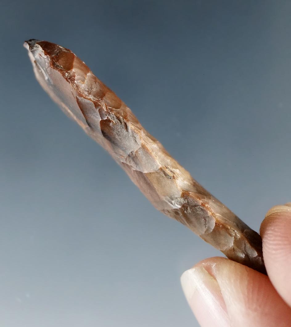 2" Drill made from Jasper, found near the Columbia River.