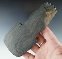 5 3/16" Fringed Top Shovel Pendant  found near Montezuma, Seneca County New York. Pictured!
