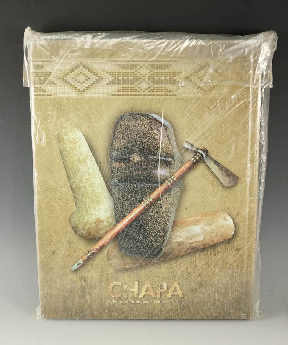 1st edition hardcover book "Collectors of Historic & Prehistoric Artifacts" (CHAPA) volume 1, 2012.