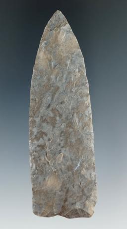 3 11/16" Triangular Knife made from attractive Onondaga Flint found in New York.